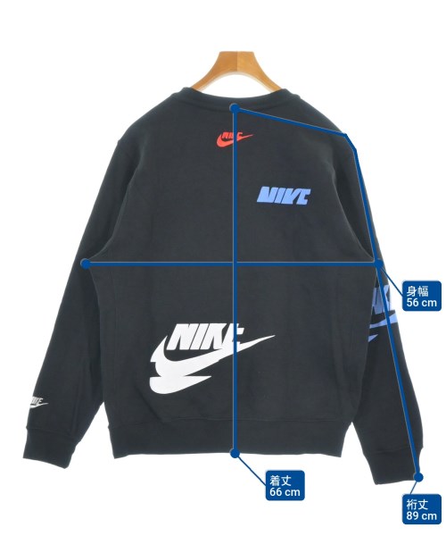 NIKE（ナイキ）スウェット 黒 サイズ:M メンズ/2200670461080