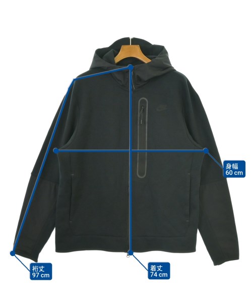 NIKE（ナイキ）パーカー 黒 サイズ:XXL メンズ/2200671315030
