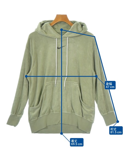 NIKE（ナイキ）パーカー 緑 サイズ:M レディース/2200671752101