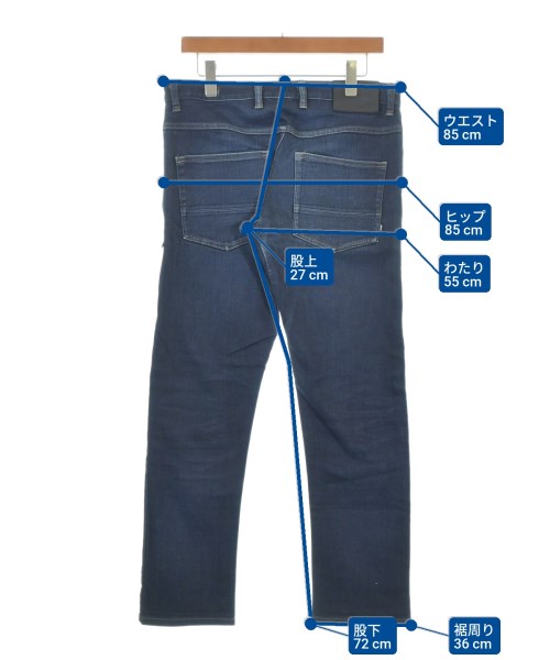 NIKE（ナイキ）デニムパンツ 紺 サイズ:L メンズ/2200670918157