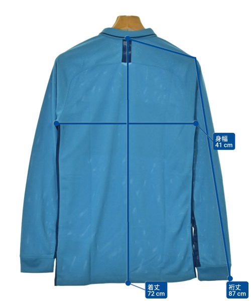 NIKE（ナイキ）ポロシャツ 青 サイズ:S メンズ/2200668219051