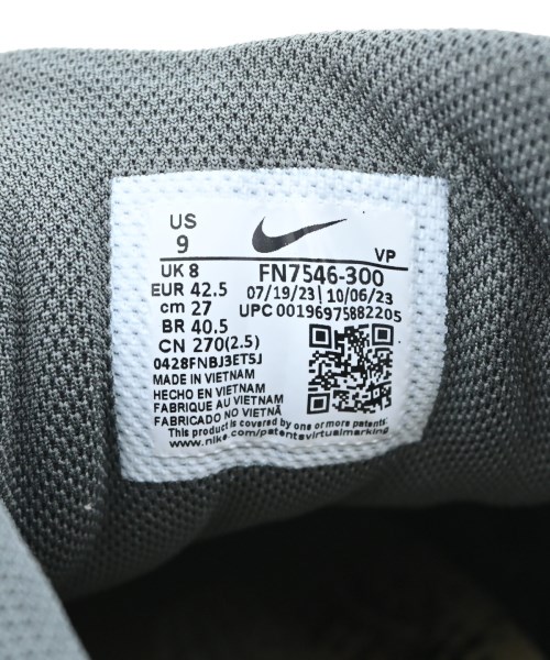 UNDEFEATED（アンディフィーテッド）スニーカー グレー サイズ:27cm メンズ/2200672342653