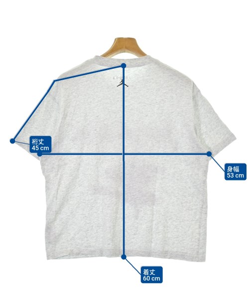 JORDAN BRAND（ジョーダンブランド）Tシャツ・カットソー グレー サイズ:L レディース/2200676120226