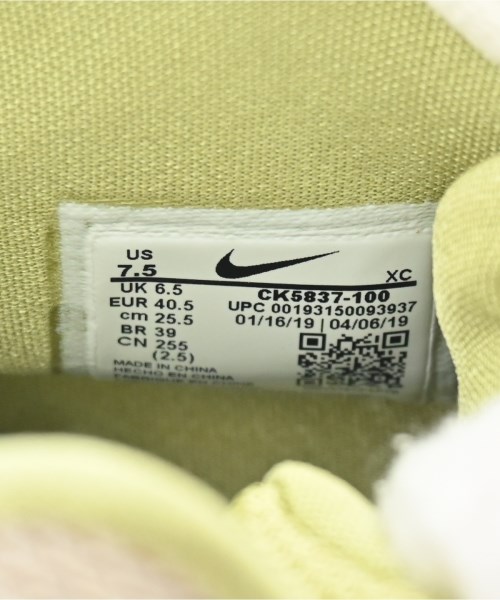 NIKE（ナイキ）スニーカー 白 サイズ:25.5cm メンズ/2200672953132