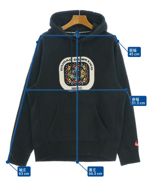 NIKE（ナイキ）パーカー 黒 サイズ:M メンズ/2200677107011