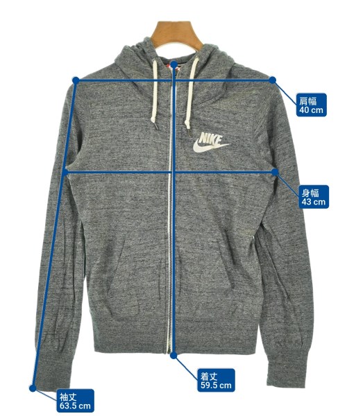 NIKE（ナイキ）パーカー グレー サイズ:M レディース/2200677831015