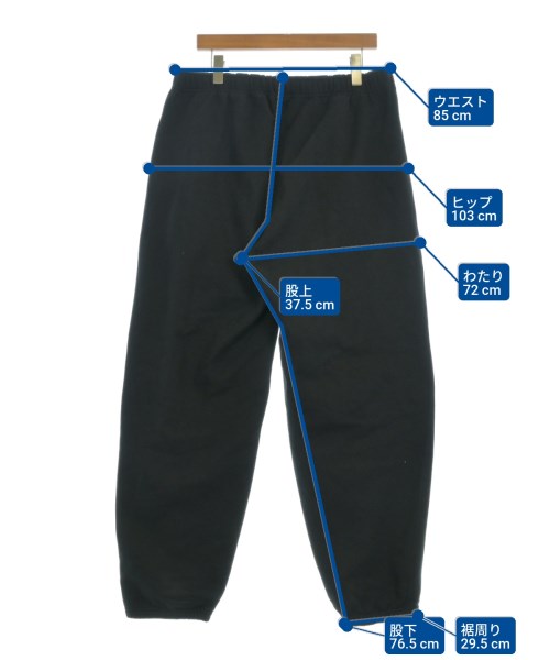 STUSSY（ステューシー）スウェットパンツ 黒 サイズ:L メンズ/2200673619051