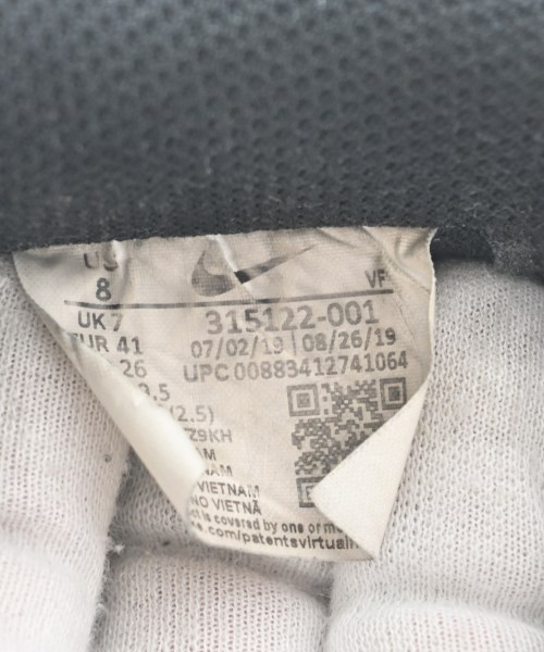 NIKE（ナイキ）スニーカー 黒 サイズ:26cm メンズ/2200678224045