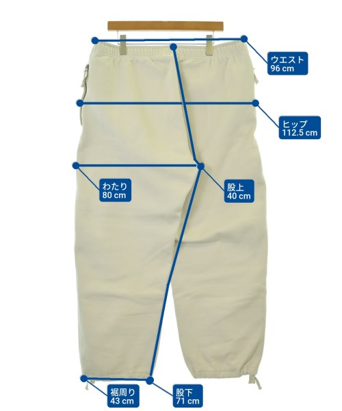 NIKE（ナイキ）スウェットパンツ 白 サイズ:XXL メンズ/2200675344104