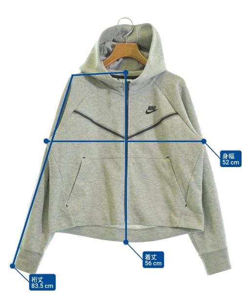 NIKE（ナイキ）パーカー グレー サイズ:L レディース/2200675281195