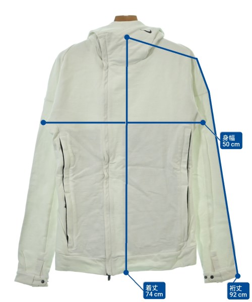 NIKE（ナイキ）パーカー 白 サイズ:S メンズ/2200674710139