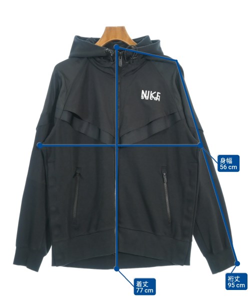 sacai（サカイ）パーカー 黒 サイズ:XL メンズ/2200677988085