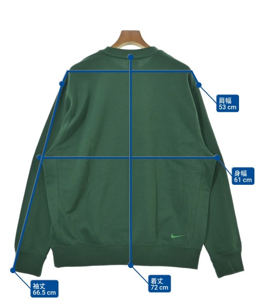 NIKE（ナイキ）スウェット 緑 サイズ:XXL メンズ/2200677988450