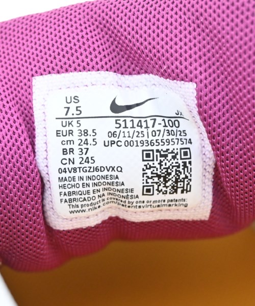 NIKE（ナイキ）スニーカー 白 サイズ:24.5cm レディース/2200681743038