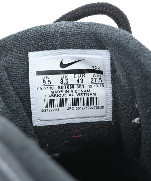 NIKE（ナイキ）スニーカー 黒 サイズ:27.5cm メンズ/2200681896017