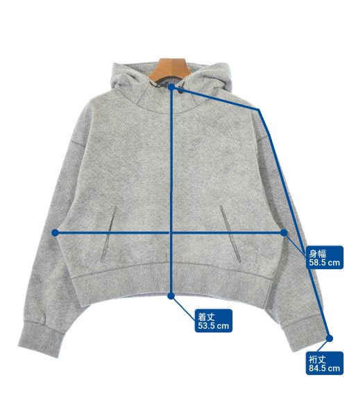 NIKE（ナイキ）パーカー グレー サイズ:M レディース/2200678122013