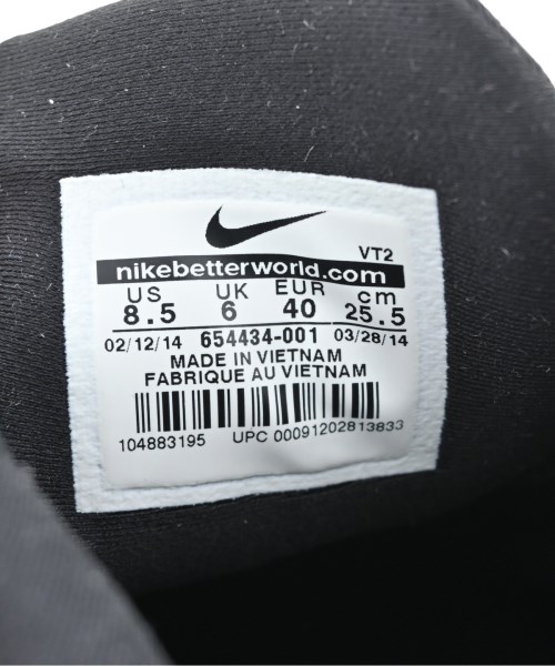 NIKE（ナイキ）スニーカー 黒 サイズ:25.5cm レディース/2200678392041