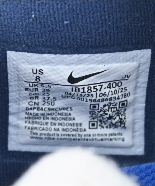 NIKE（ナイキ）スニーカー 紺 サイズ:25cm レディース/2200681869011