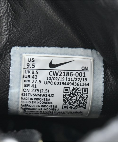 NIKE（ナイキ）スニーカー 黒 サイズ:27.5cm メンズ/2200681995307