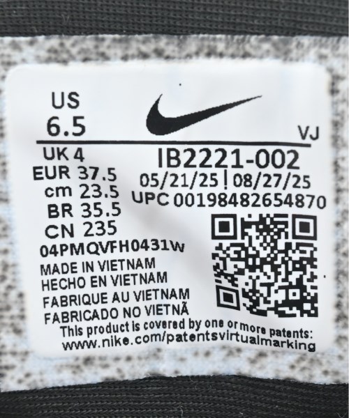 NIKE（ナイキ）スニーカー 黒 サイズ:23.5cm レディース/2200693903123