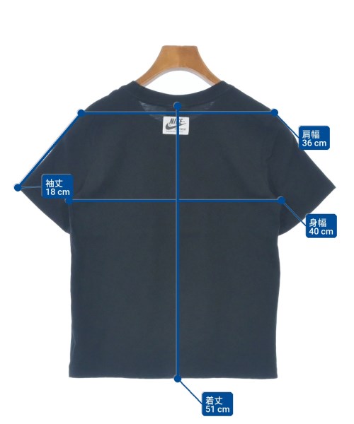 NIKE（ナイキ）Tシャツ・カットソー 黒 サイズ:S レディース/2200690006063