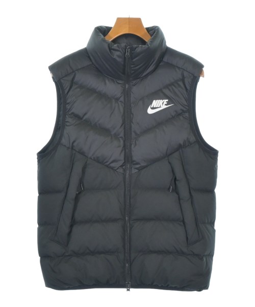 NIKE(ナイキ)ダウンジャケット/ダウンベスト 黒 サイズ:M/2200691927015