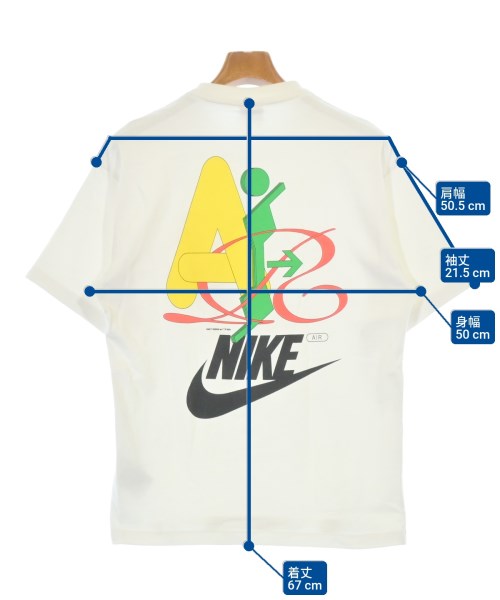 NIKE（ナイキ）Tシャツ・カットソー 白 サイズ:M メンズ/2200696301063