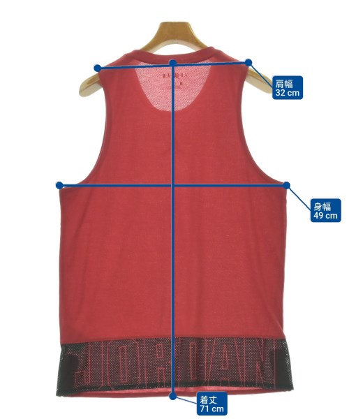 JORDAN BRAND（ジョーダンブランド）Tシャツ・カットソー 赤 サイズ:L メンズ/2200696879050