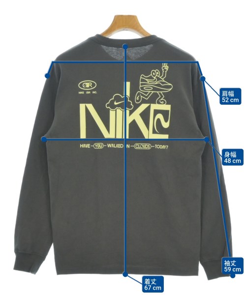 NIKE（ナイキ）Tシャツ・カットソー グレー サイズ:S メンズ/2200696214011