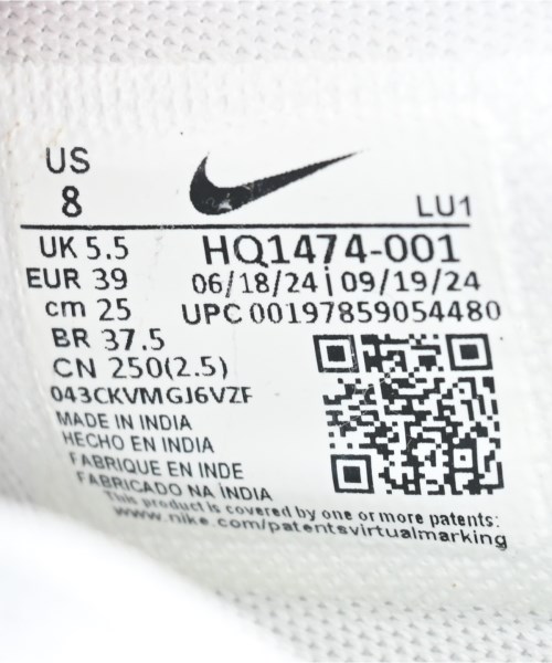NIKE（ナイキ）サンダル グレー サイズ:25cm レディース/2200696232077