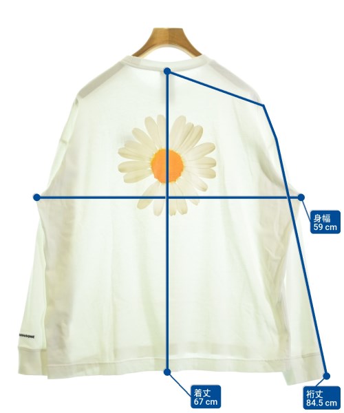peaceminusone（ピースマイナスワン）Tシャツ・カットソー 白 サイズ:XXS レディース/2200699103084