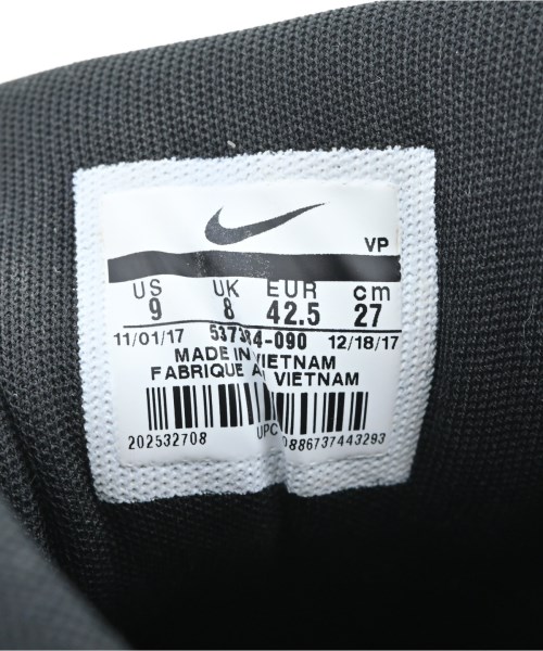 NIKE（ナイキ）スニーカー 黒 サイズ:27cm メンズ/2200698164598