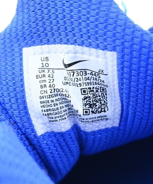 NIKE（ナイキ）スニーカー 青 サイズ:27cm メンズ/2200700870059