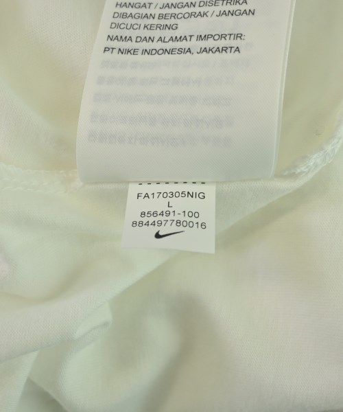 NIKE（ナイキ）Tシャツ・カットソー 白 サイズ:L メンズ/2200699896986