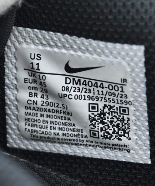 NIKE（ナイキ）スニーカー 黒 サイズ:29cm メンズ/2200695258047