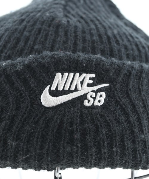 NIKE（ナイキ）ニットキャップ・ビーニー 黒 サイズ:56 メンズ/2200654706046