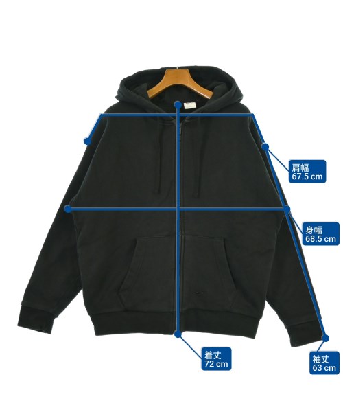 NIKE（ナイキ）パーカー 黒 サイズ:L メンズ/2200654842058