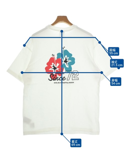 NIKE（ナイキ）Tシャツ・カットソー 白 サイズ:S メンズ/2200655310013