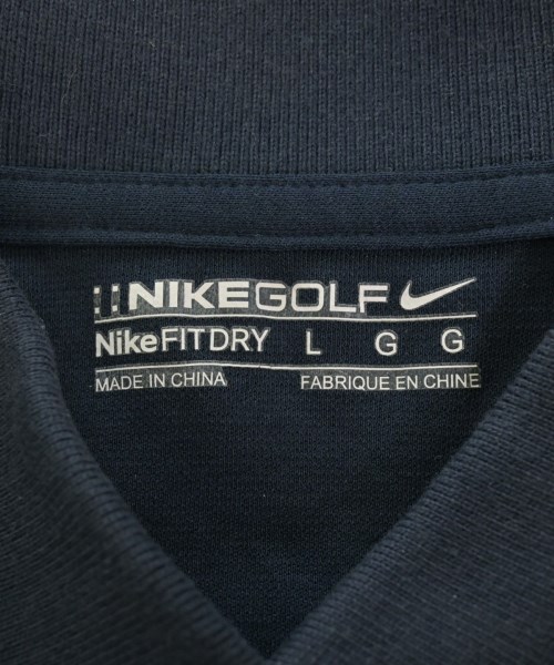 NIKE（ナイキ）ポロシャツ 紺 サイズ:L メンズ/2200655824060