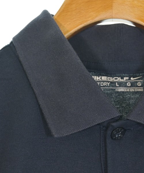 NIKE（ナイキ）ポロシャツ 紺 サイズ:L メンズ/2200655824060