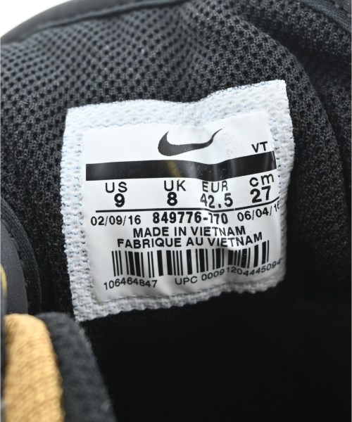 NIKE（ナイキ）スニーカー ゴールド サイズ:27cm メンズ/2200657988029