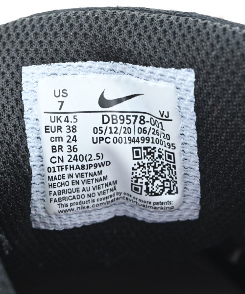 NIKE（ナイキ）スニーカー 黒 サイズ:24cm レディース/2200654986103