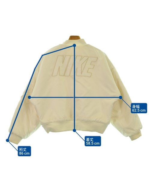 NIKE（ナイキ）ブルゾン 白 サイズ:S レディース/2200658641121
