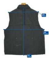 NIKE（ナイキ）ダウンジャケット/ダウンベスト 黒 サイズ:XXL メンズ/2200658703065