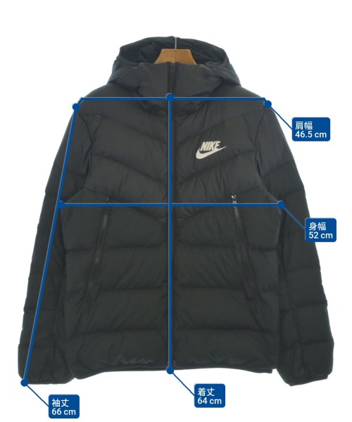 NIKE（ナイキ）ダウンジャケット/ダウンベスト 黒 サイズ:M メンズ/2200655462019