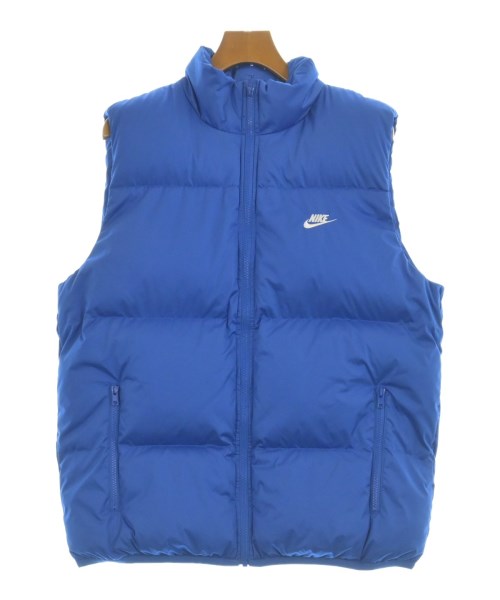 NIKE(ナイキ)ダウンジャケット/ダウンベスト 青 サイズ:M/2200659239020