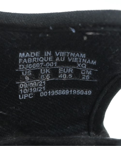 NIKE（ナイキ）サンダル 黒 サイズ:26cm メンズ/2200659337047