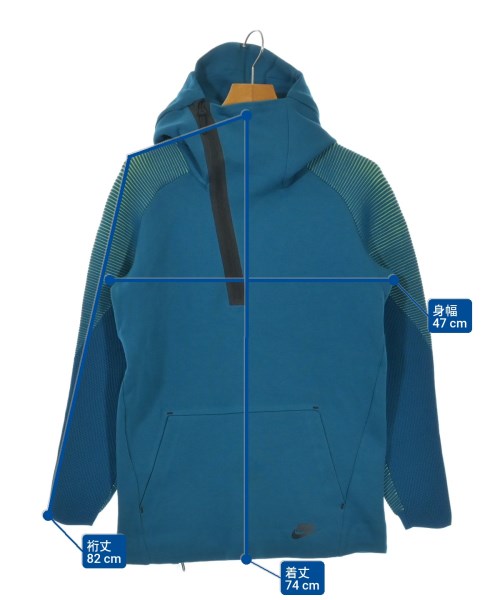 NIKE（ナイキ）パーカー 青 サイズ:S メンズ/2200656734085