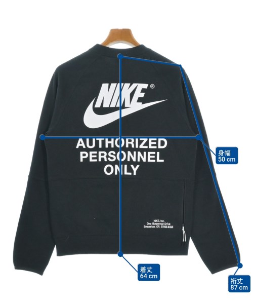 NIKE（ナイキ）スウェット 黒 サイズ:S メンズ/2200656734115
