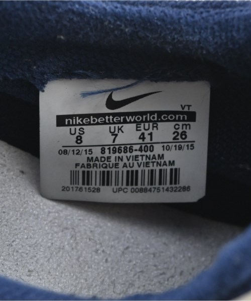 NIKE（ナイキ）スニーカー 紺 サイズ:26cm メンズ/2200659785305